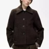 Hendrix Short Jacket - Chocolate Brown