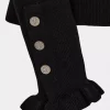 FQKatie-Pullover Turtle neck w frill  - Mole(6)