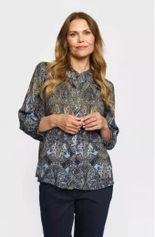 2-Biz Laura  - Blue Paisley