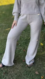 Tif Tiffy Nadina TT Knit pants - Sand