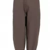 BCBEVERLY BARREL PANT - Espresso