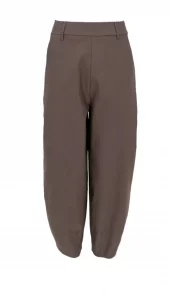 BCBEVERLY BARREL PANT - Espresso