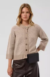 SLIdalia Cardigan - Walnut melange