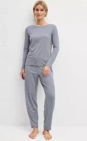 Calida 15359 Deep Sleepwear Women shirt long - Passat