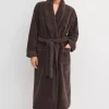 Calida 61854 Bathrobe - Coffee Bean