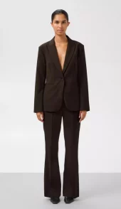 SLCorinne Short Blazer - Mole