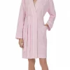Ralph Lauren LRL Kimono Wrap Robe - Pink Stripe