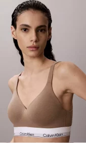 Calvin Klein Lift Bralette - Soft Mocha QPS