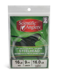 Salmon / Steelhead Leader 9' (0.357mm) 2-pack