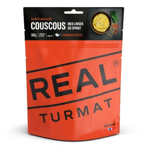 Real Turmat  Couscous med linser og lime 500 gr