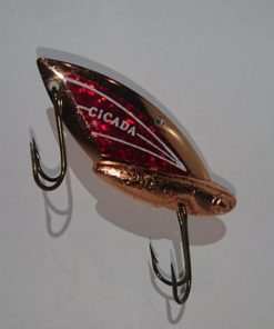 Cicada spinner 3/8 oz. copper/red