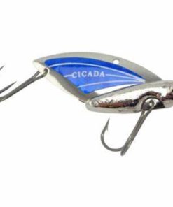 Cicada silver/blue 3/8 OZ  spinner