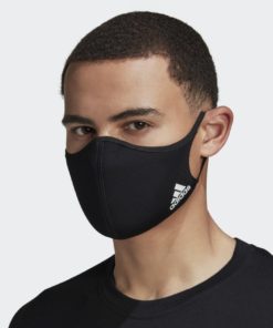 Adidas Face Cover 3 pk M/L Sort/hvit/Blå