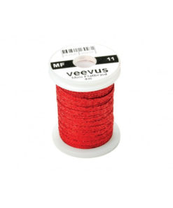 Veevus Mini Flatbraid Bright Red