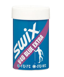 Swix  V40 Blue Extra Hardwax -1/-7C, 45g