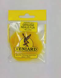 Veniard Genuine Seals Fur Yellow