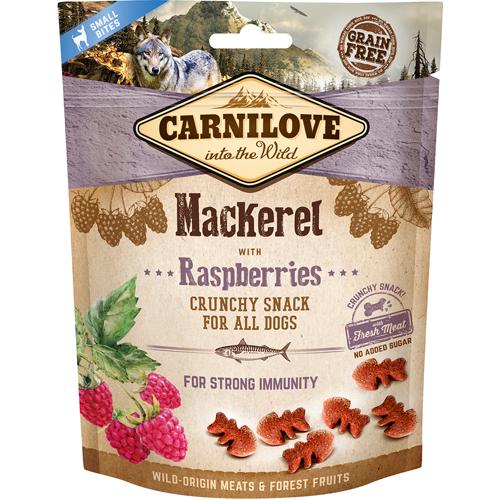 Carnilove Crunchy Snack Makrell og Bringebær