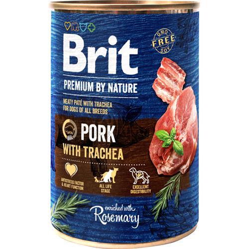 Brit svinekjøtt med luftrør