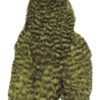Whiting 4 B's Hen Cape Grizzly dyed Olive