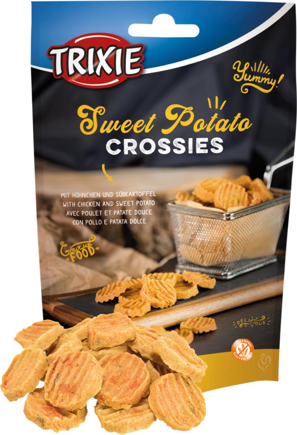 Sweet Potato Crossies with chicken