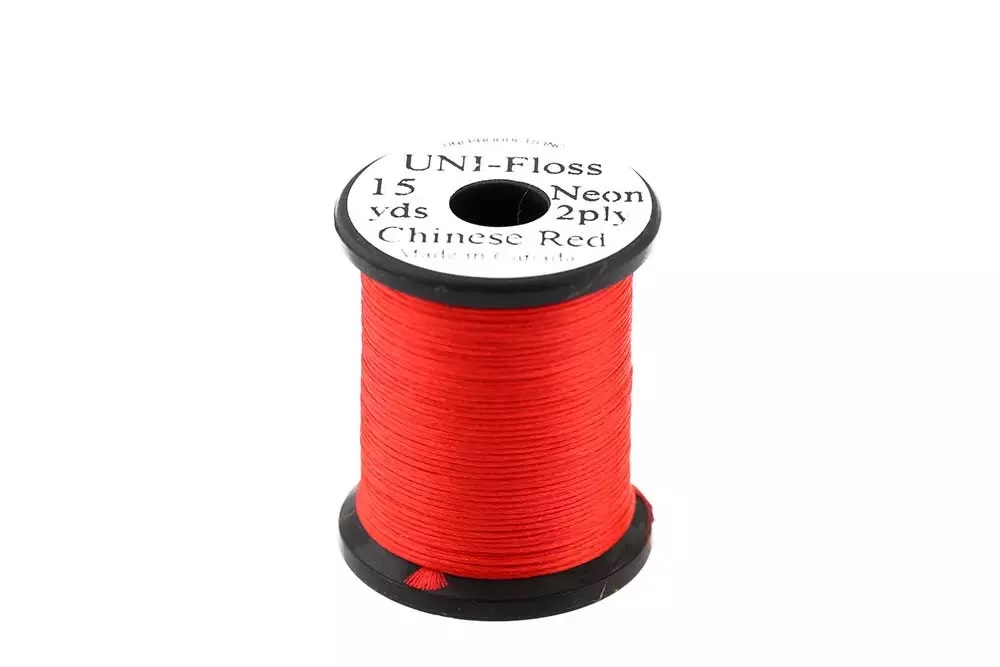 Uni Floss Chinese Red