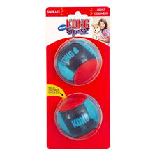 Kong Squeeezz Action Ball Red L