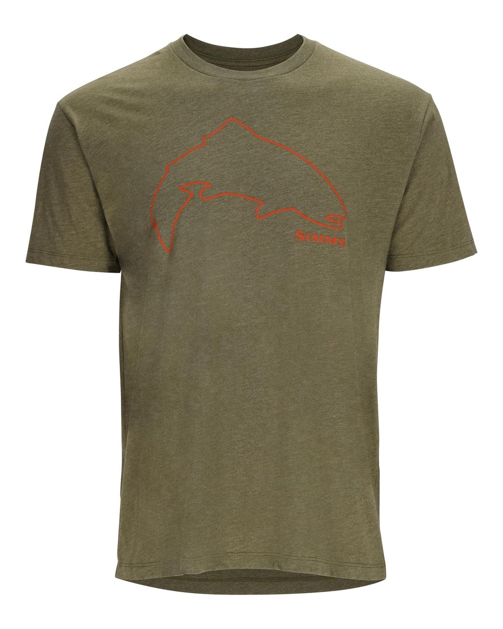 Simms M's Trout Outline T-shirt