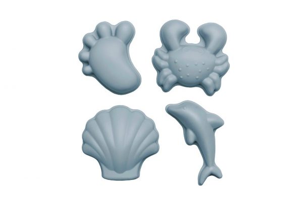 Scrunch Sandformer 4pk Blå
