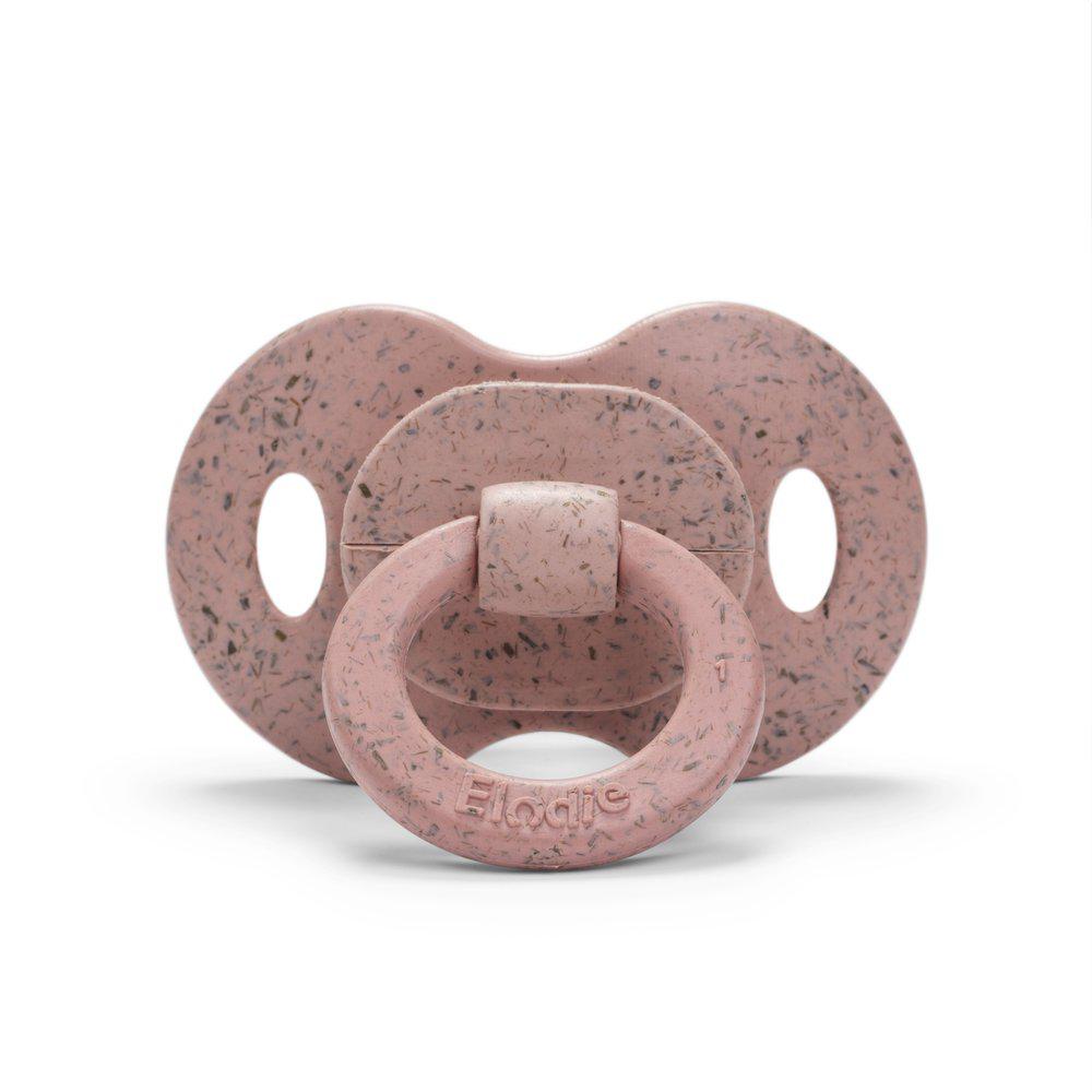 Elodie Bomboo Pacifier, Silicone Orthodontic - Faded Rose