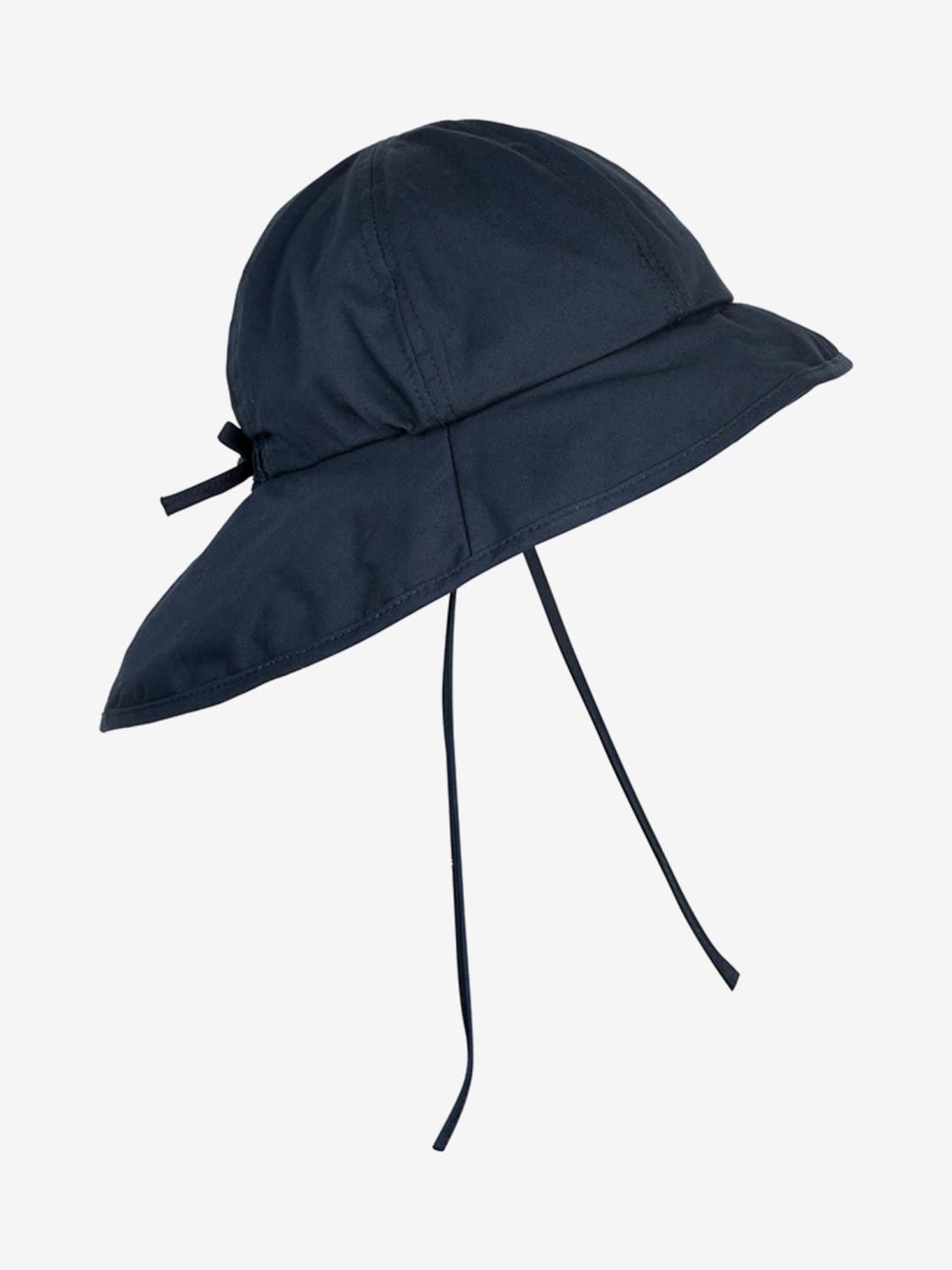 Sun Hat w/String - Dark Navy