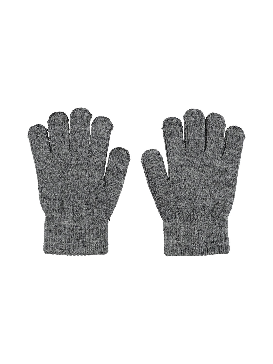 Wholla Wool Gloves Kids - Dk Grey Mel