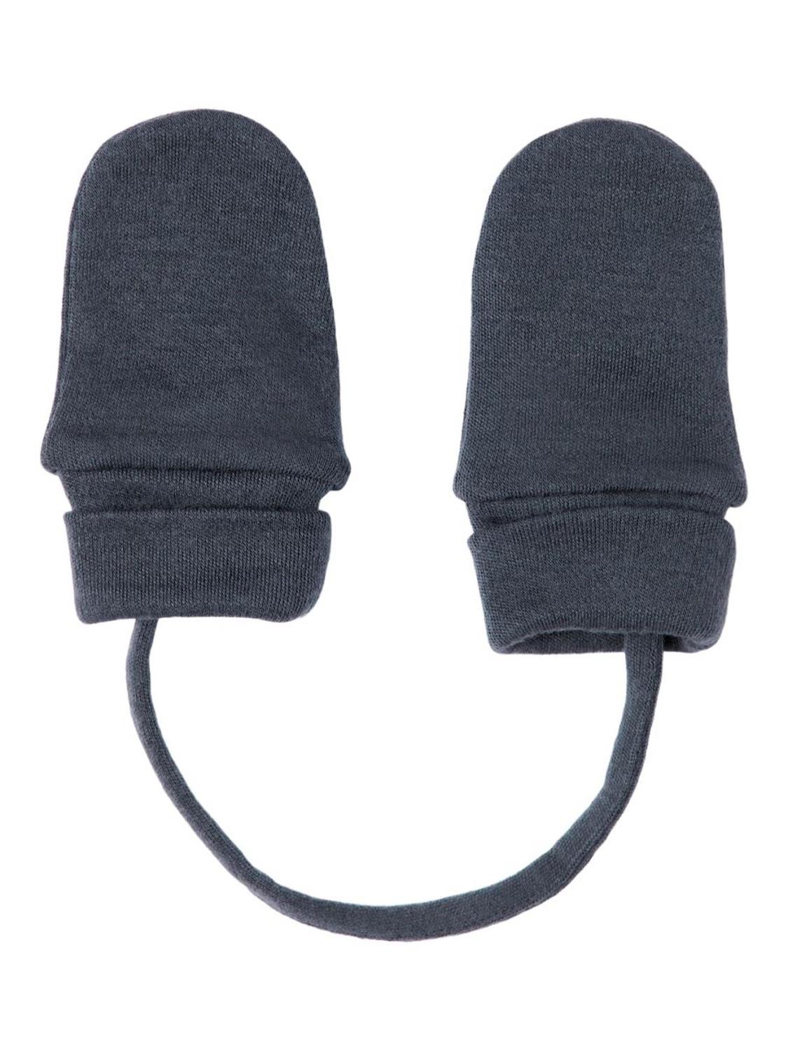 Willit Wool Mittens wo/Thumb, Baby - Ombre Blue
