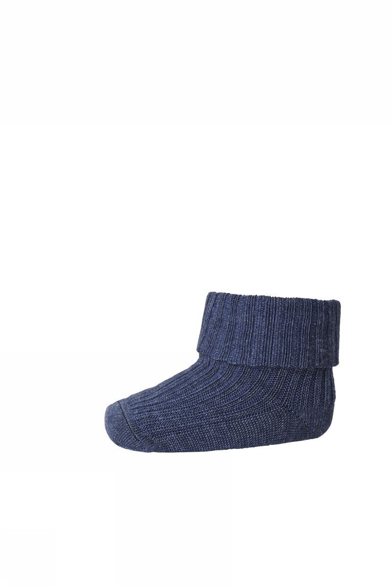 MP Wool Rib Sock - Blue