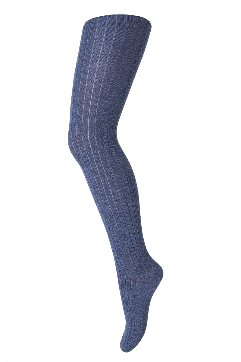 MP Wool Rib Tights - Blue