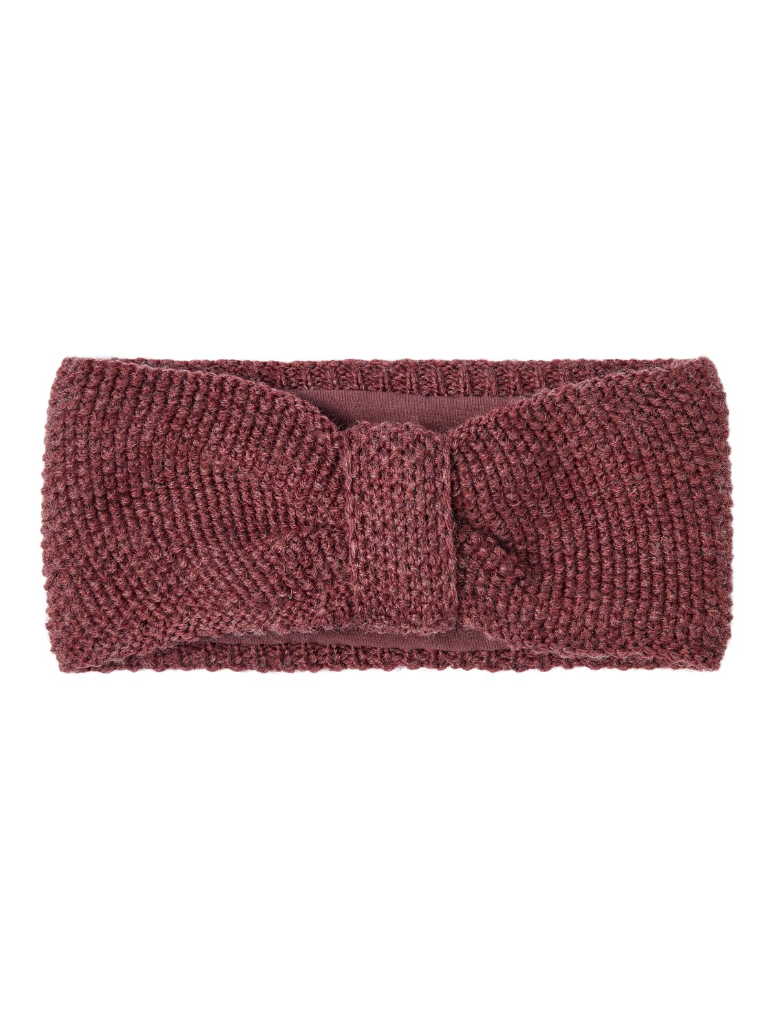 Wrilla Wool Knit Headband - Red Mahogany