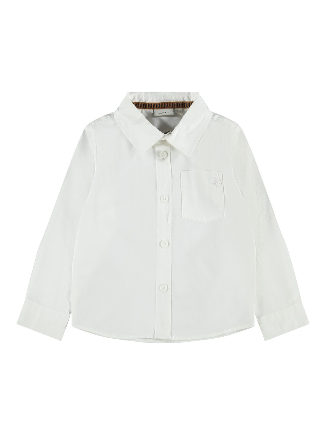 Rifik ls Shirt - Bright White