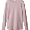 Bacce Ls Slim Top - Violet Ice