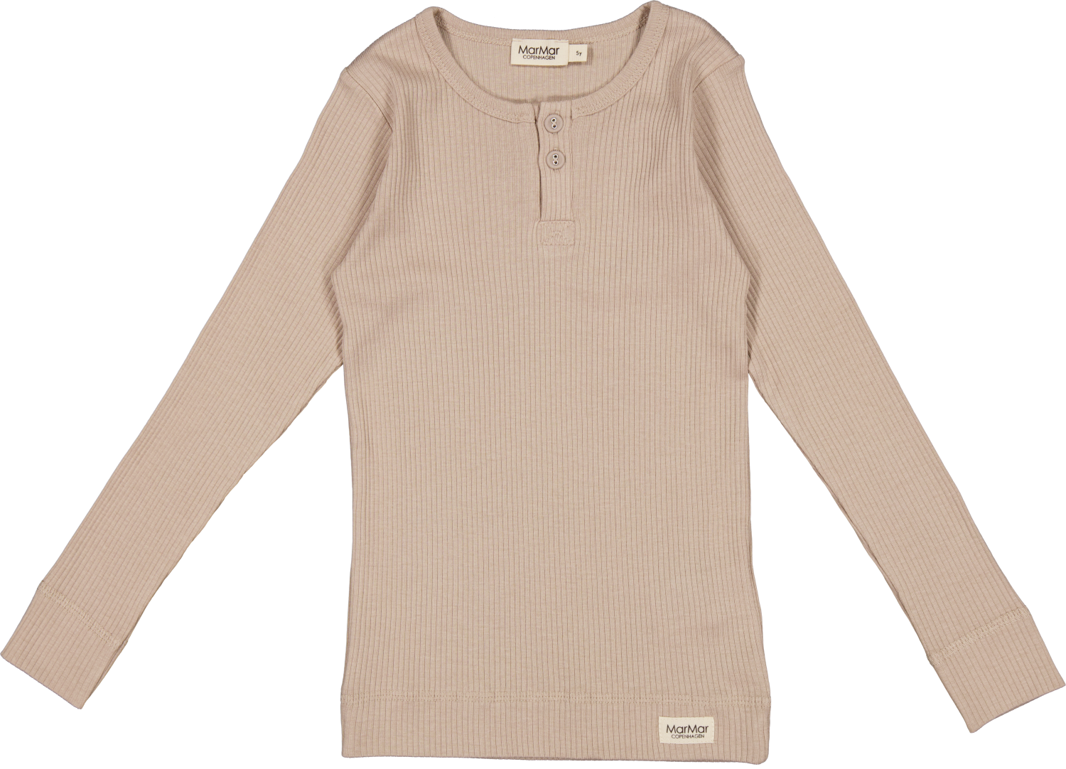 MarMar Tee LS, Modal, T-shirt - Alpaca