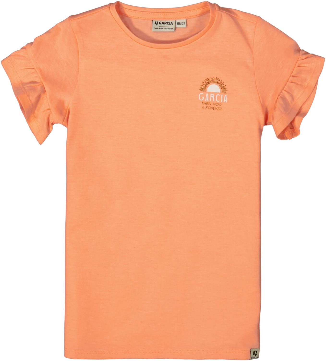 Garcia t-shirt - Peach Neon