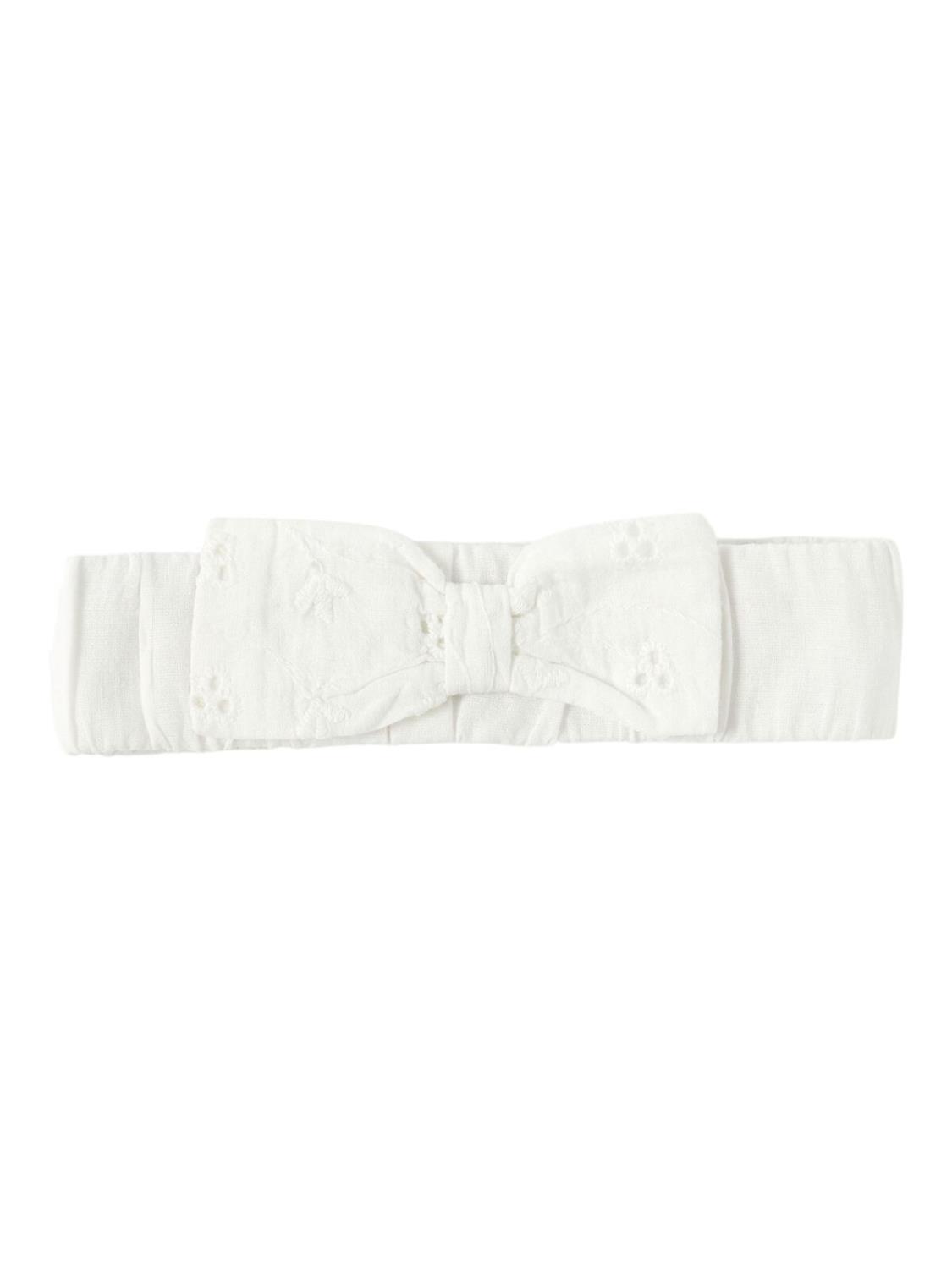 Della Headband, Baby - White Alyssum