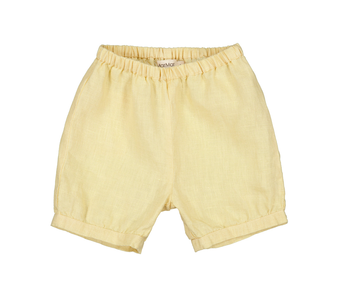 MarMar Pabi Linen Shorts - Banana