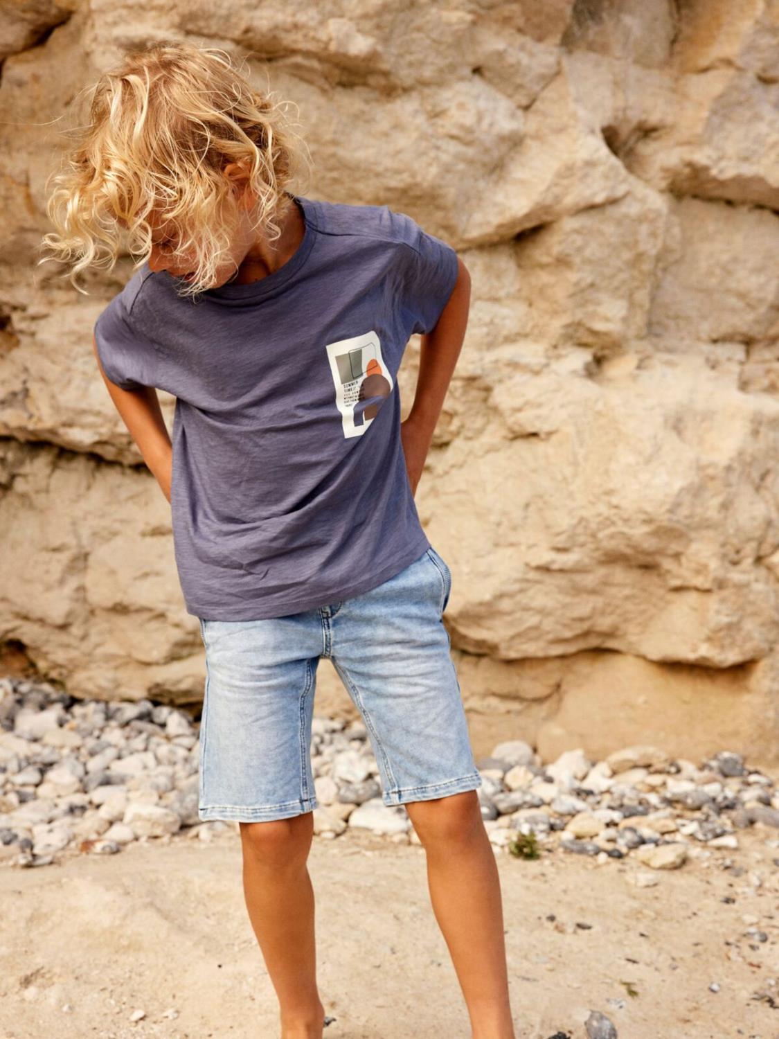 Hofrede ss T-shirt - Grisaille