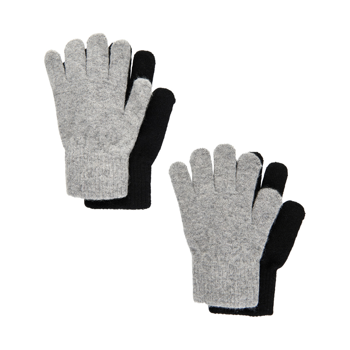 Magic Gloves 2pk - Grey/Black