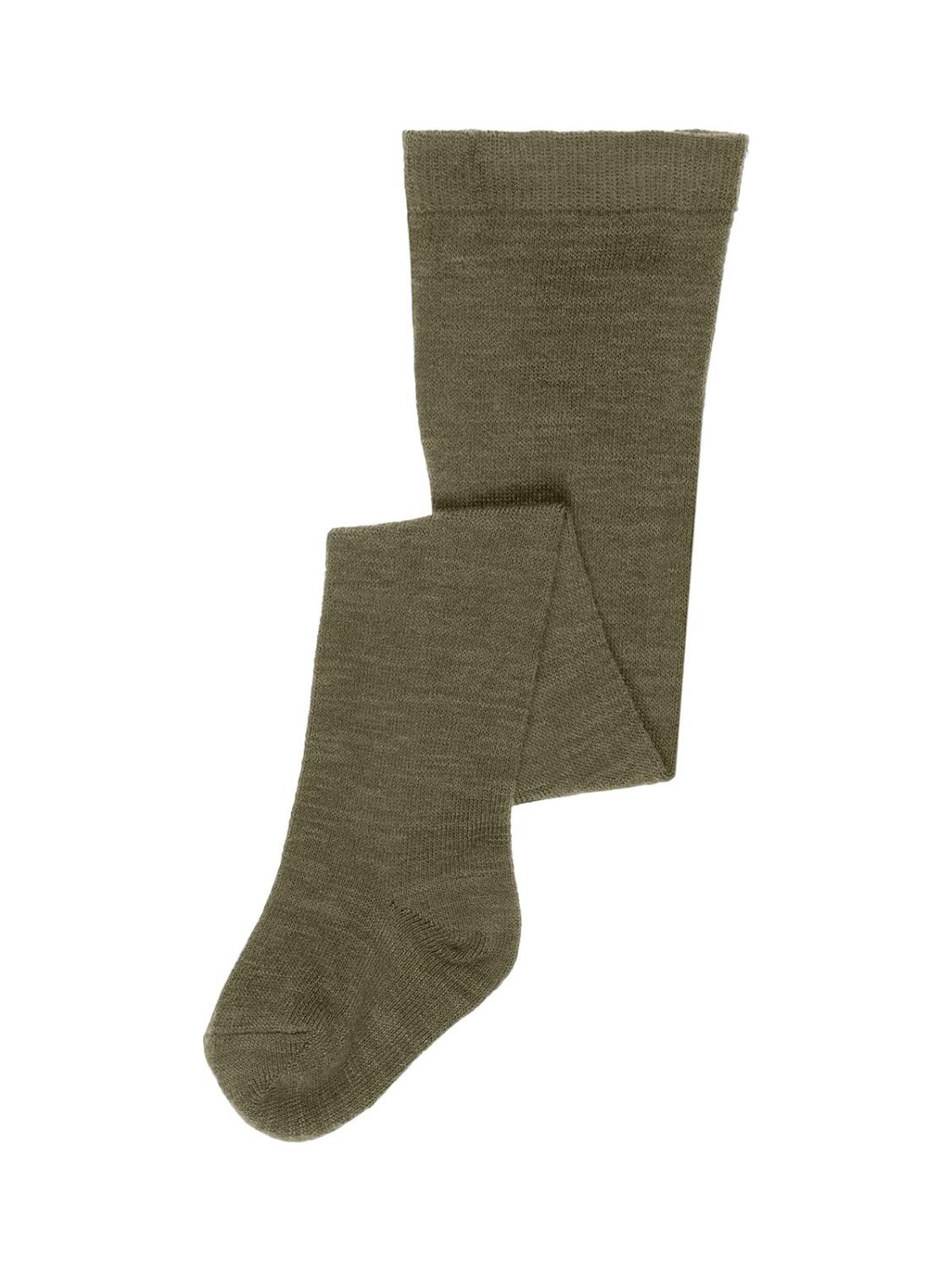 Wak Wool Pantyhose Solid, Baby - Tarmac