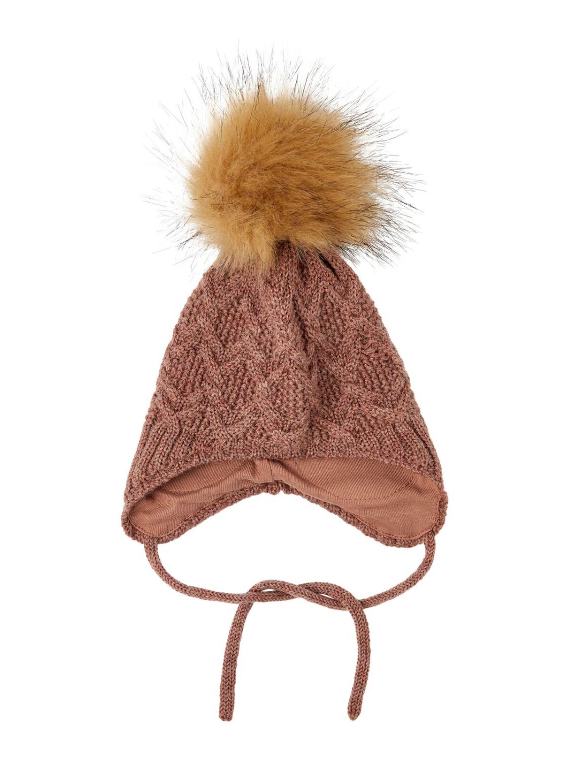 Wrilla Wool Knit Hat - Cognac