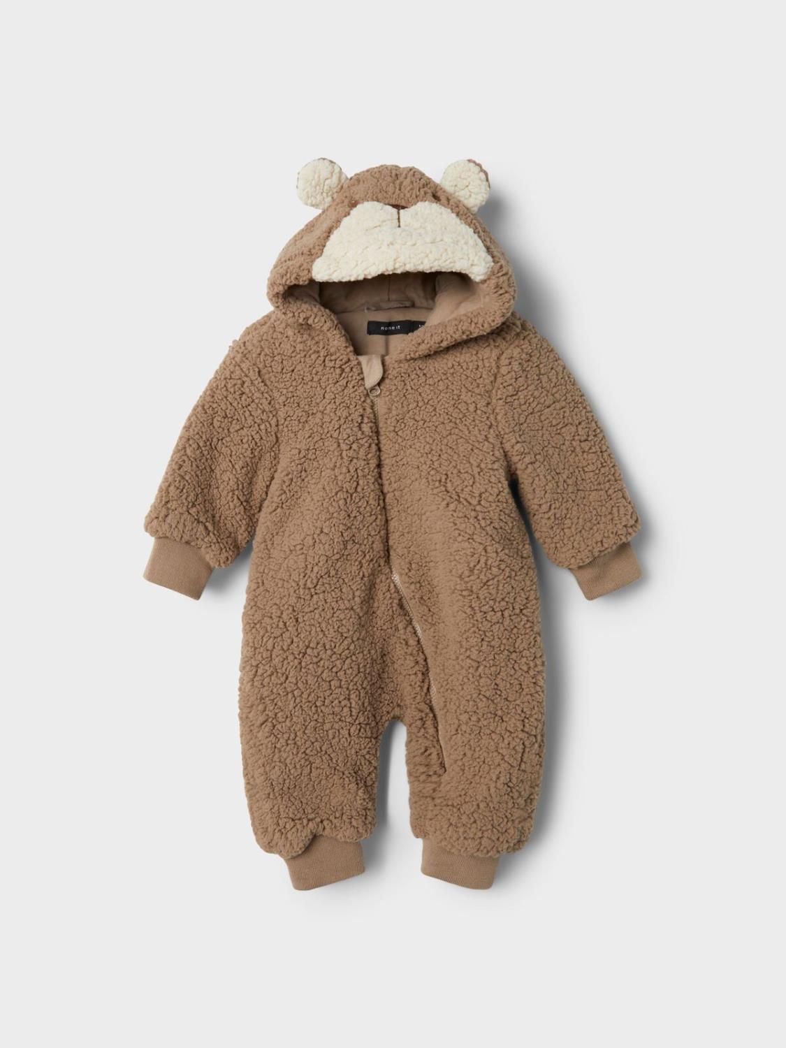 Mandfred Teddy Suit - Silver Mink