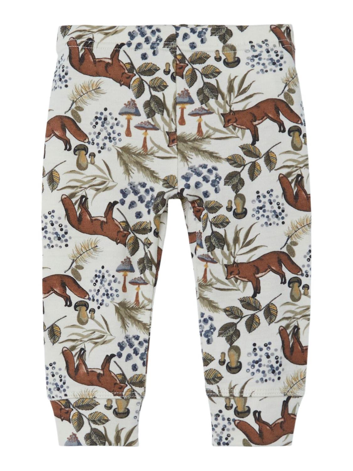 Willit Wool Longjohn, Baby - Turtledove/AOP