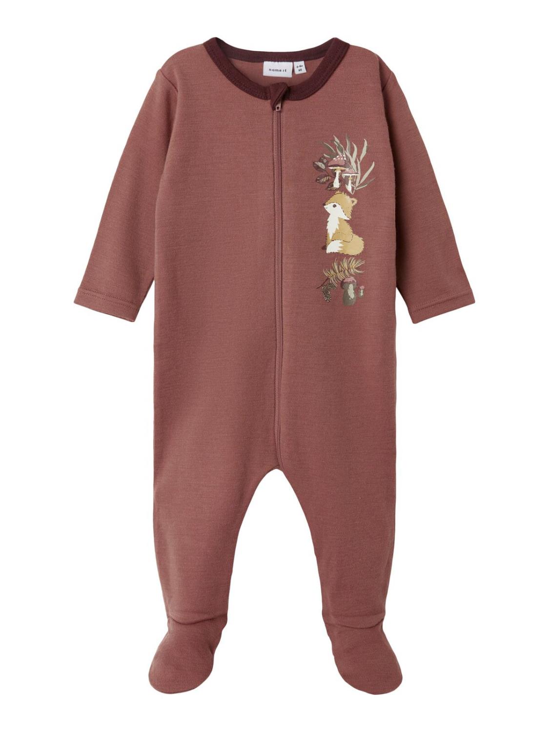 Willit Wool Suit, Baby - Cognac