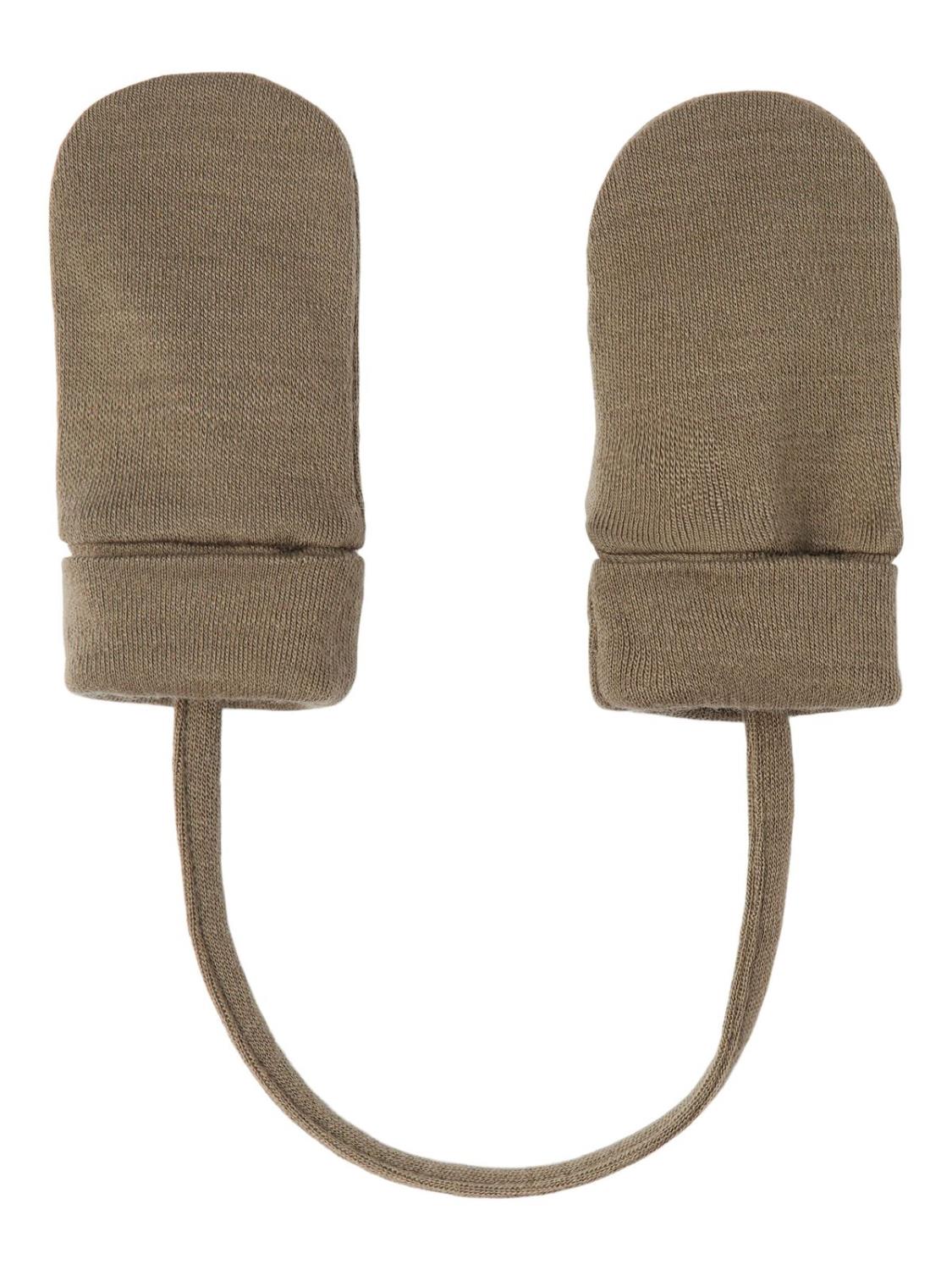 Willit Wool Mittens uten tommel - Stone Gray