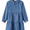 Oteetee Dress - Medium Blue Denim